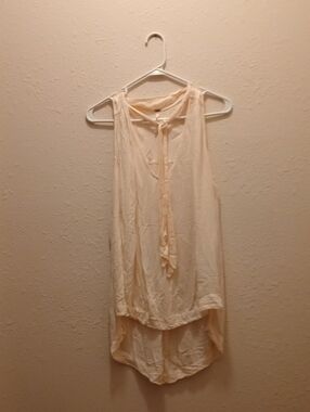 🌿 Free People Sleeveless Tie-Fron Blouse – Size M
